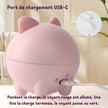 Pinki le Cochon Câlin - Veilleuse enfant Rechargeable