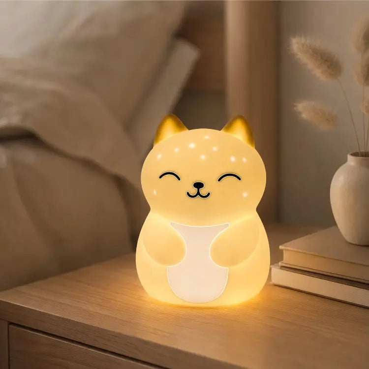 Céleste — Luminaire d'ambiance rechargeable en silicone. Nuiibi