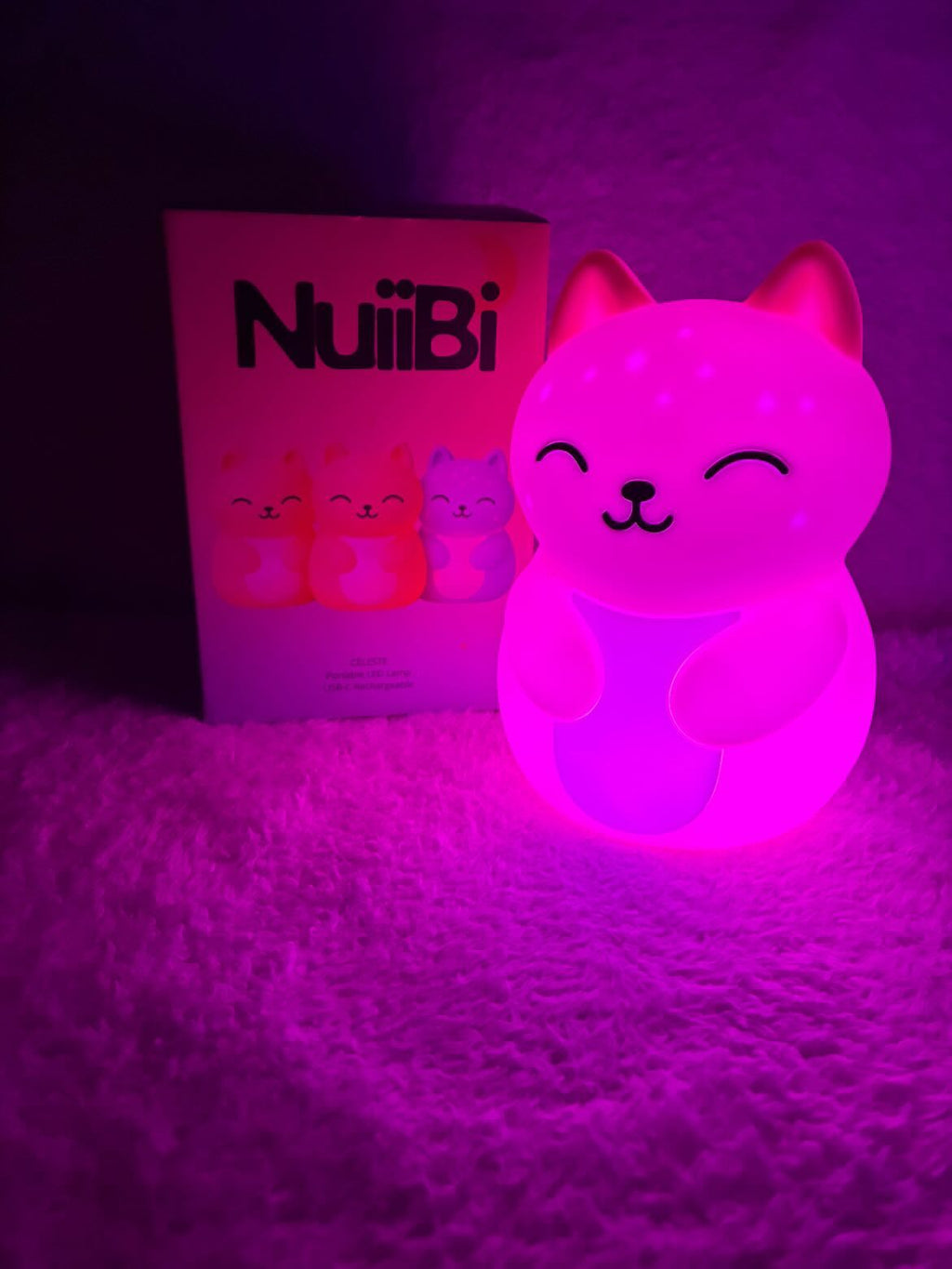 Veilleuse Bébé Céleste — Lumière Rouge, Sommeil Préservé