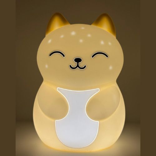 Céleste — Luminaire d'ambiance rechargeable en silicone.