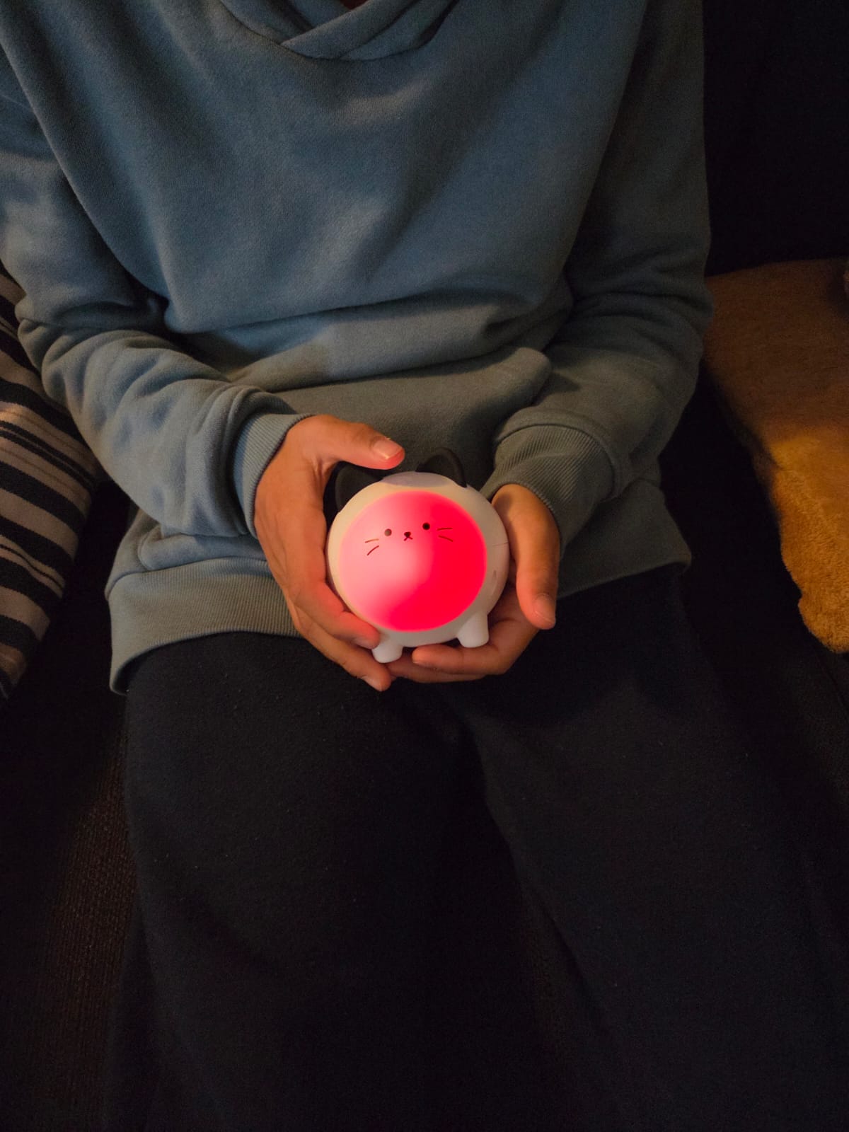 Kumo le Chat Zen - Veilleuse Enfant Rechargeable