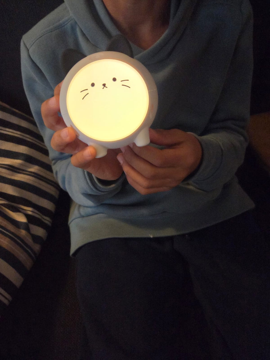 Kumo le Chat Zen - Veilleuse Enfant Rechargeable