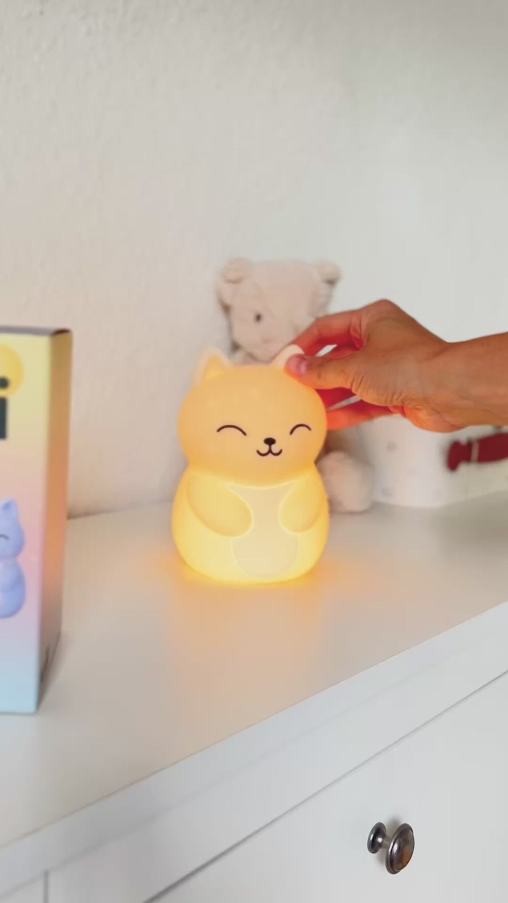 Veilleuse Bébé Céleste — Lumière Rouge, Sommeil Préservé